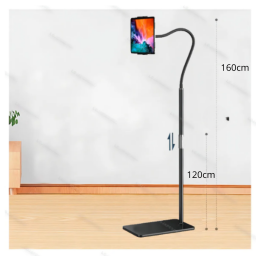 Soporte Tablet extensible para piso / 120~160cm