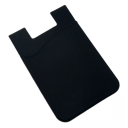 Silicona Sobre Negro Porta Tarjetas Ci Billetera Para Celulares