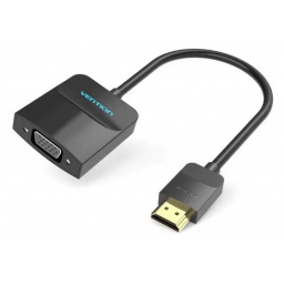 Adaptador Convertidor HDMI a VGA 0.15M 