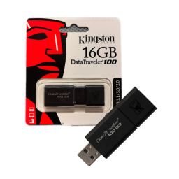 Pendrive Kingston Datatraveler 16gb 3.0 Negro