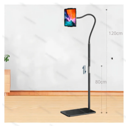 Soporte Tripode Tablet extensible para piso  80~120cm