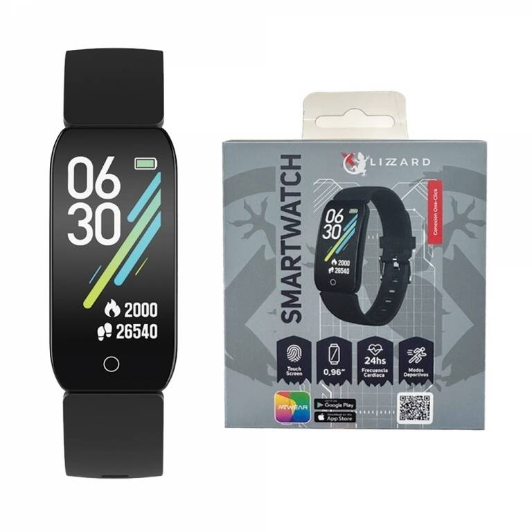 Pulsera Reloj Smartband X-lizzard Xzz-sw-01 Negro
