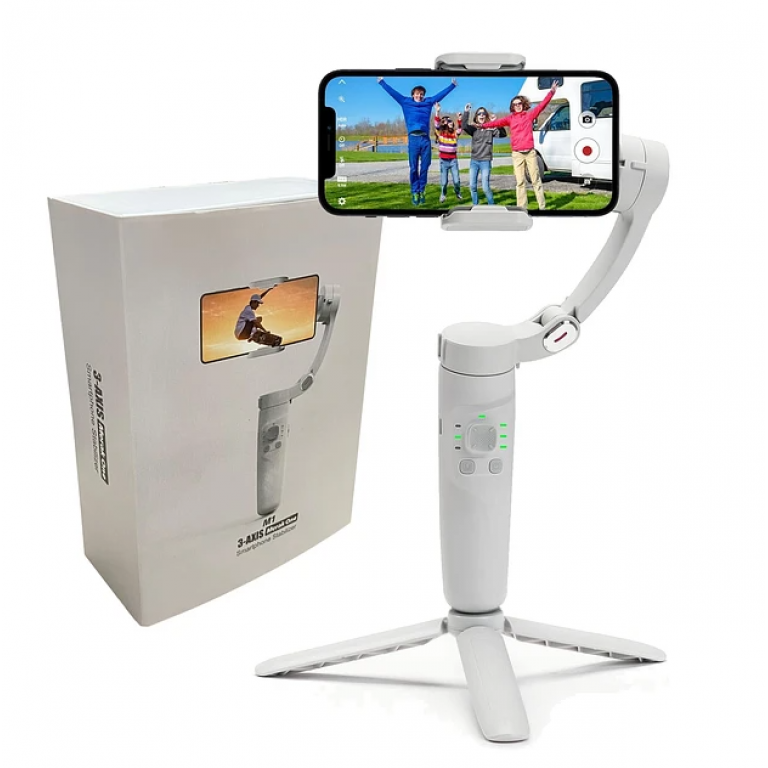 Mini Estabilizador Soporte de Celular con control - 3 EJES