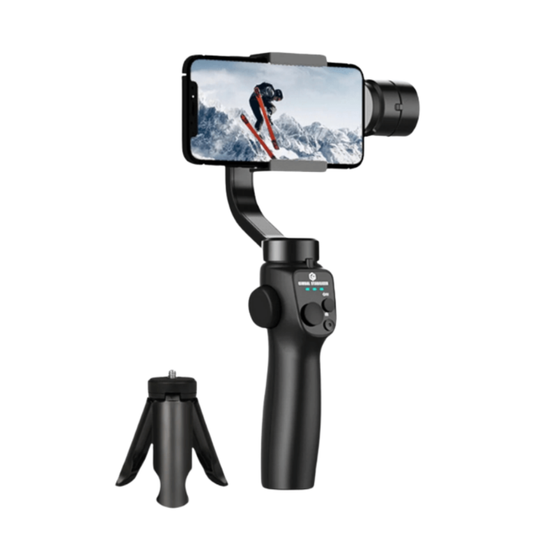 Estabilizador Soporte de Celular de tres ejes con control Estabilizador Soporte de Celular de tres ejes con control